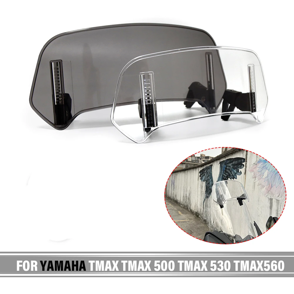 

Универсальный Регулируемый дефлектор для лобового стекла мотоцикла, аксессуары для YAMAHA TMAX 500 TMAX 530 TMAX560