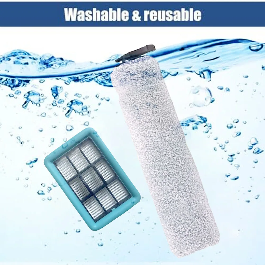 Пластиковый роликовый щетковый фильтр для Bissell Crosswave HF2/3845N/3831 сменный аксессуары