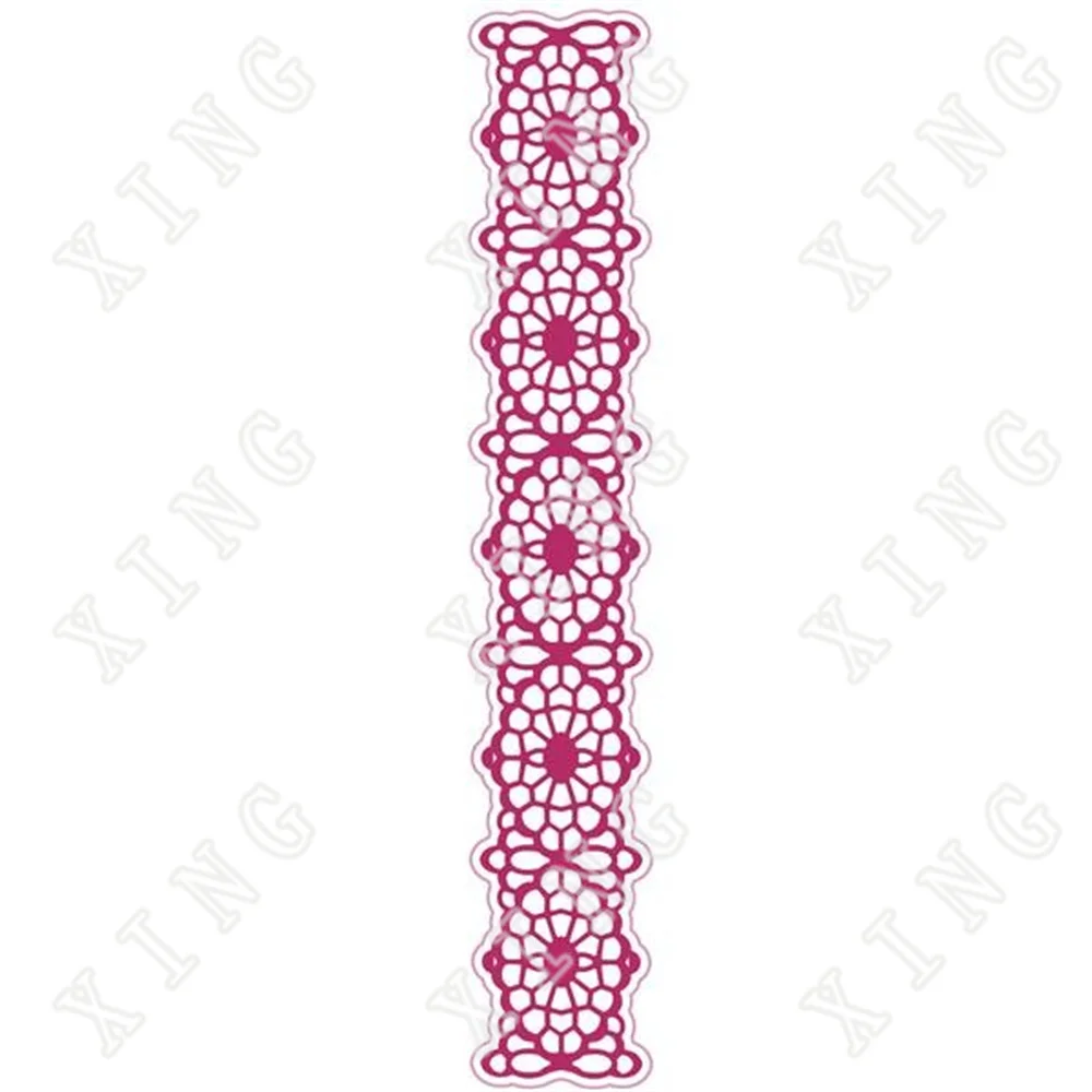 

New Lace Band Metal Cutting Dies for Diy Scrapbooking Crafts Dies Cut Stencils Maker Photo Album Template Handmade Decoration