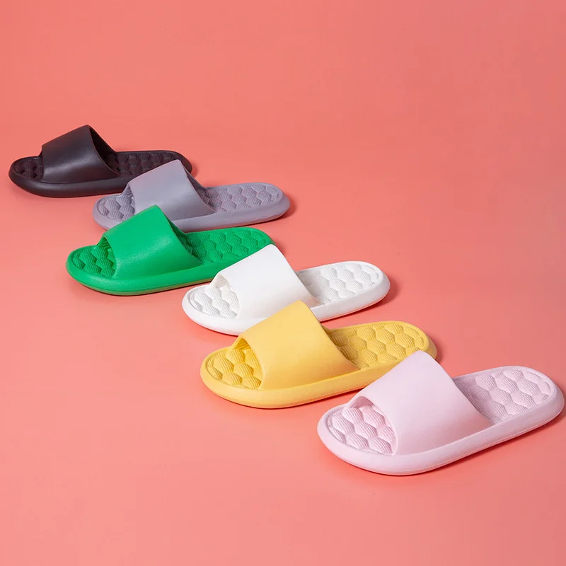 Women's Slippers 2023 New Home Massage Comfortable Indoor EVA Couples Smooth Slippers