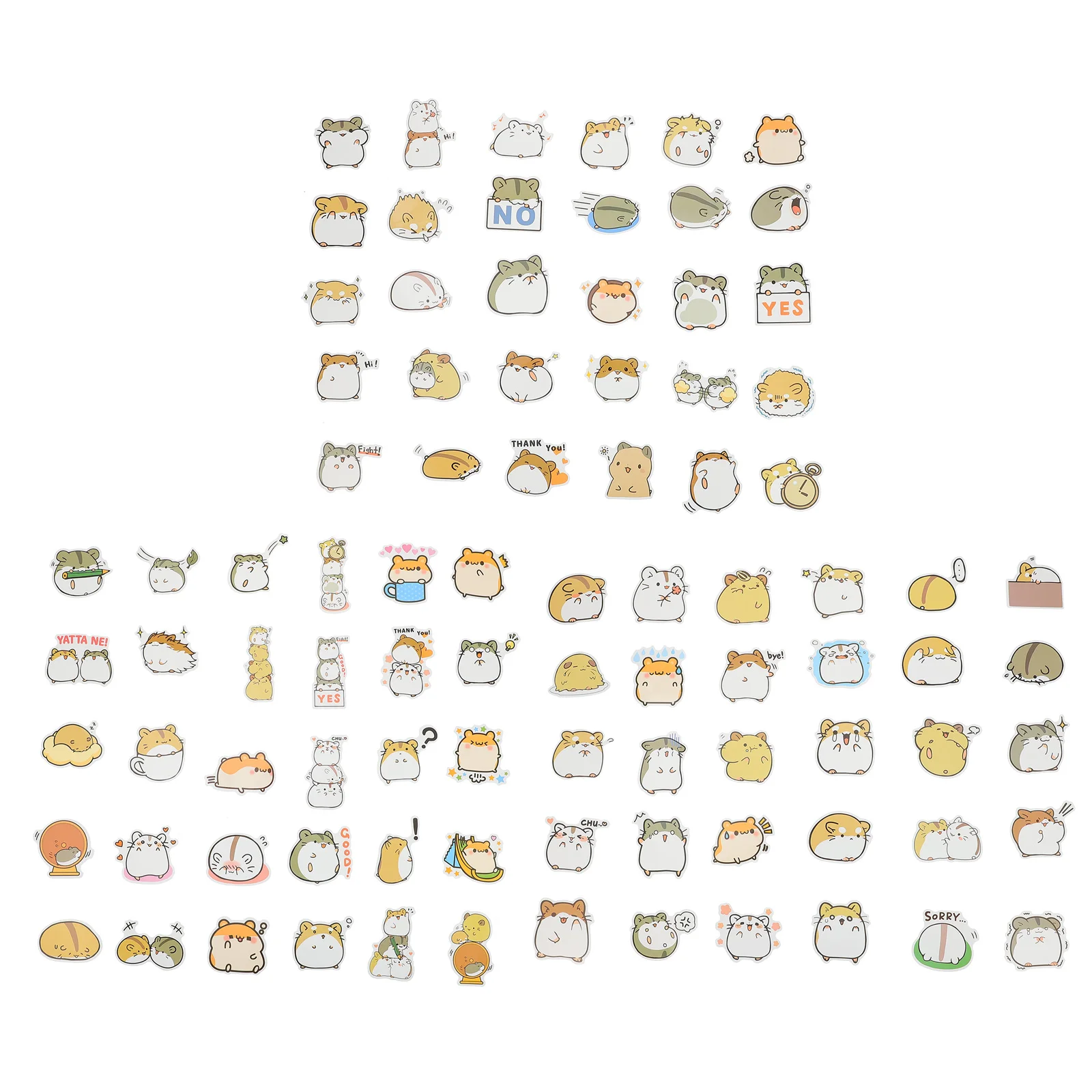 

200 Pcs Computer Stickers DIY Laptop Skate Decorate Cartoon Theme Pvc Self-adhesive Child Scrapbooking