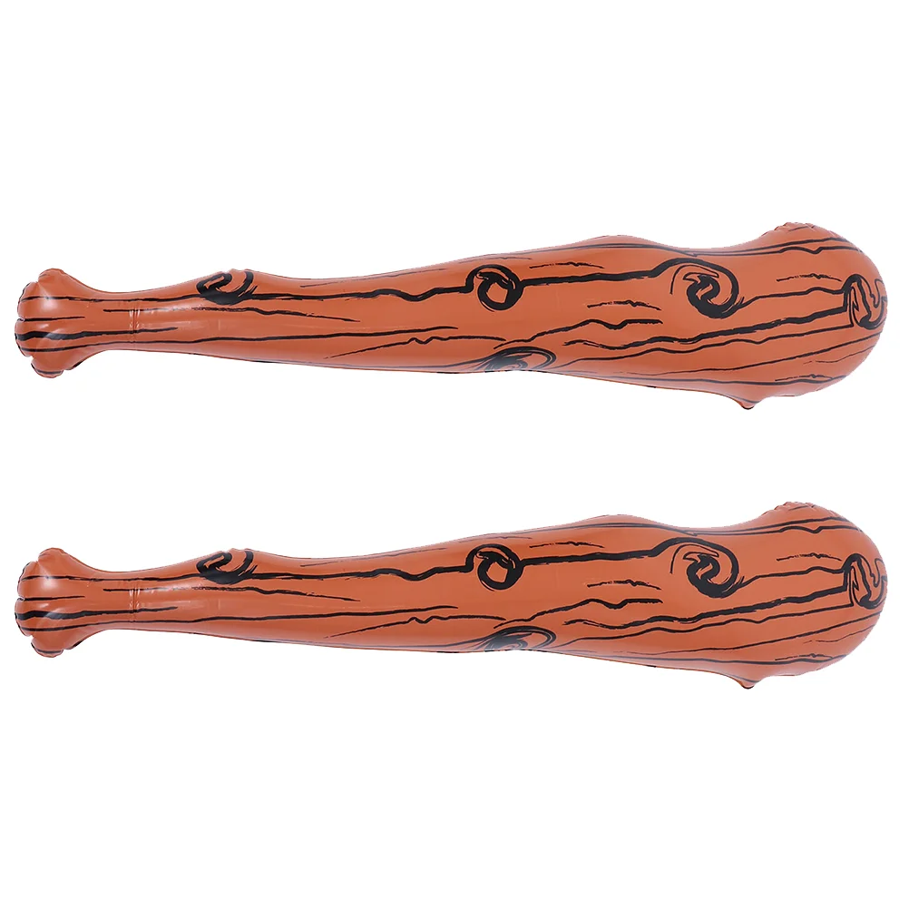 

2pcs Inflatable Baseball Bat Baseball Party Favors Sports Match Cheering Stick