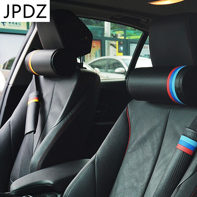 

2PCS Seat Headrest Neck Support Pillow Pad Protection For BMW E46 E90 E60 E39 F30 F10 E36 F20 G30 G20 E92 X5 E70 Car Accessories