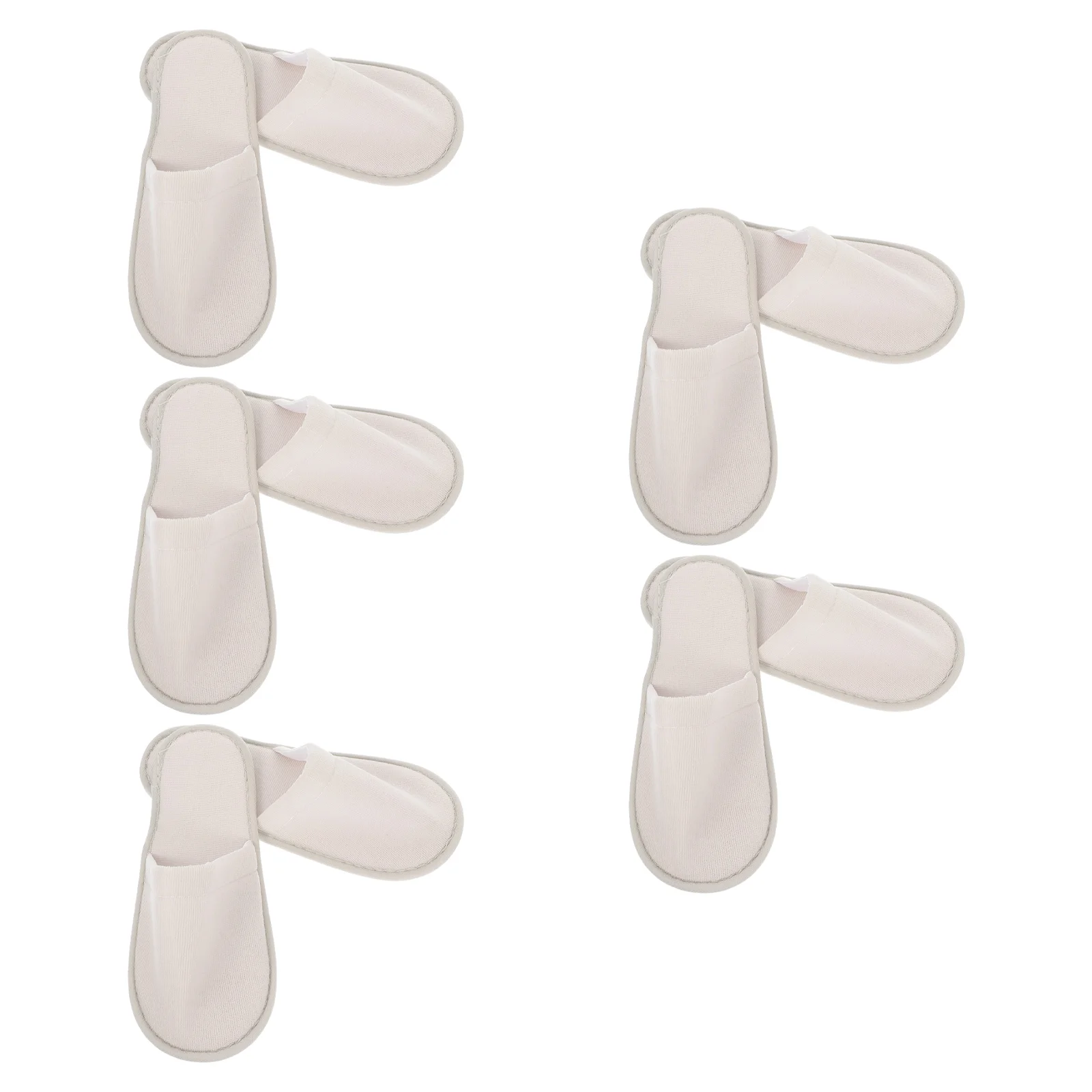 

Slippers Disposable Guest Hotel Non Forguests Slipper Home Closed Spa One Off House Cloth Toe Shoes Footwear Padded