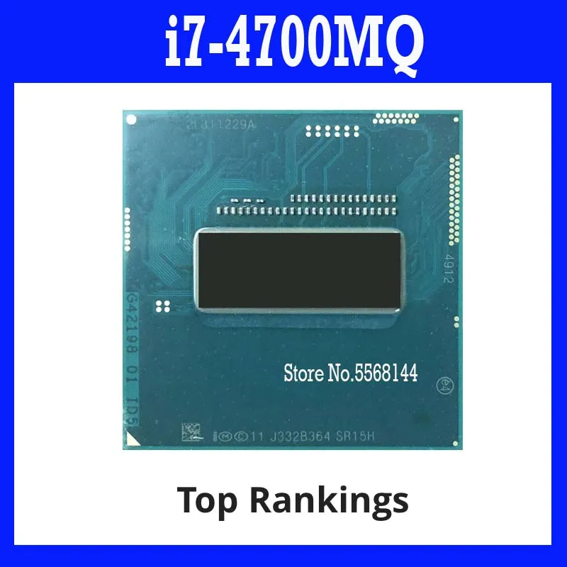 Скидка 40% i7-4700MQ i7 4700MQ SR15H 2 4 ГГц четырехъядерный восьмипоточный Процессор 6M 47W Socket