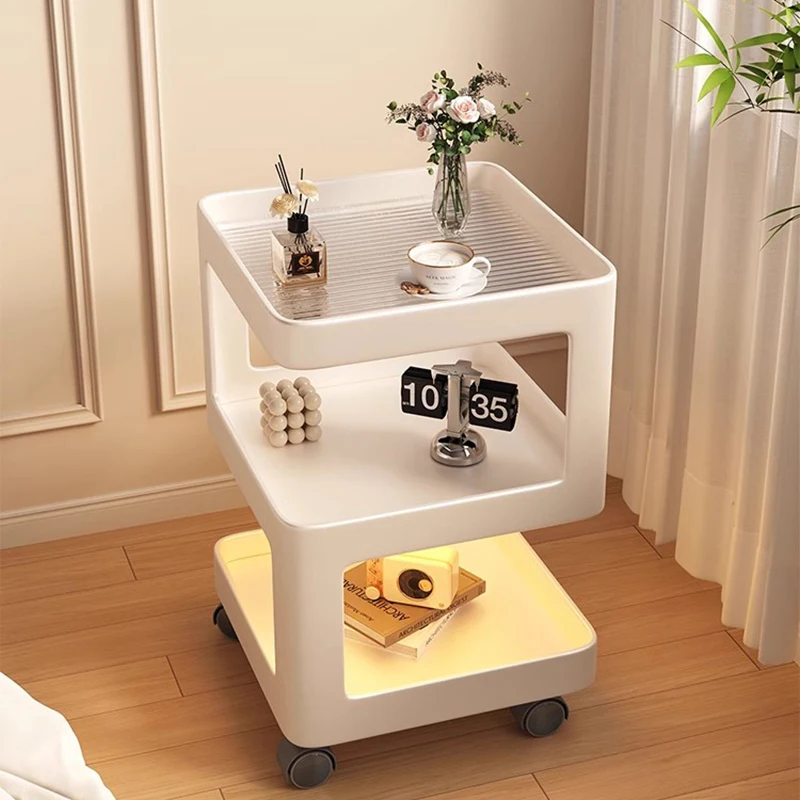 Эстетический стоячий журнальный столик Экономия места Японский маленький