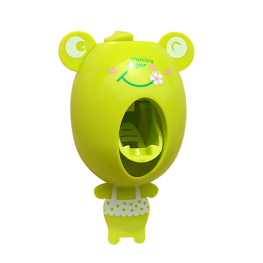 

Toothpaste Dispenser Holder Squeezer Tube Cartoon Clip Rolling Extruder Brush Holders Brushing Hands Free Automatic Auto Machine