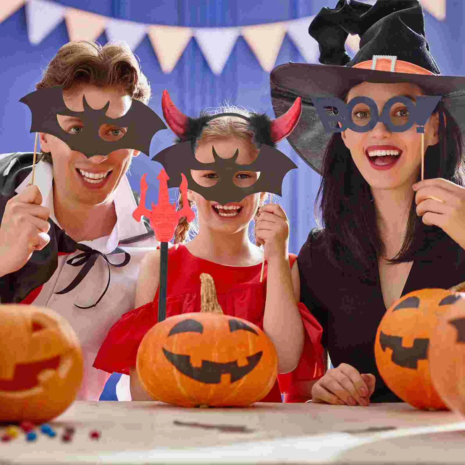 

Red Headbandcostume Horns Pitchforkkids Cosplayand Tail Ears Set Costumes Womenhorn Girl Dress Decor Props Tutu Fork Tool Girls