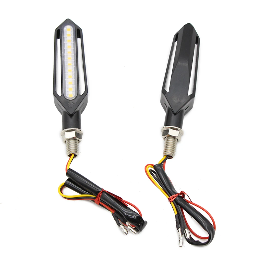 

Sunboy LED Motorcycle Turn Signals Flowing Water Tail Light Motorcycles Flashing motorcycle turn signal Indicator