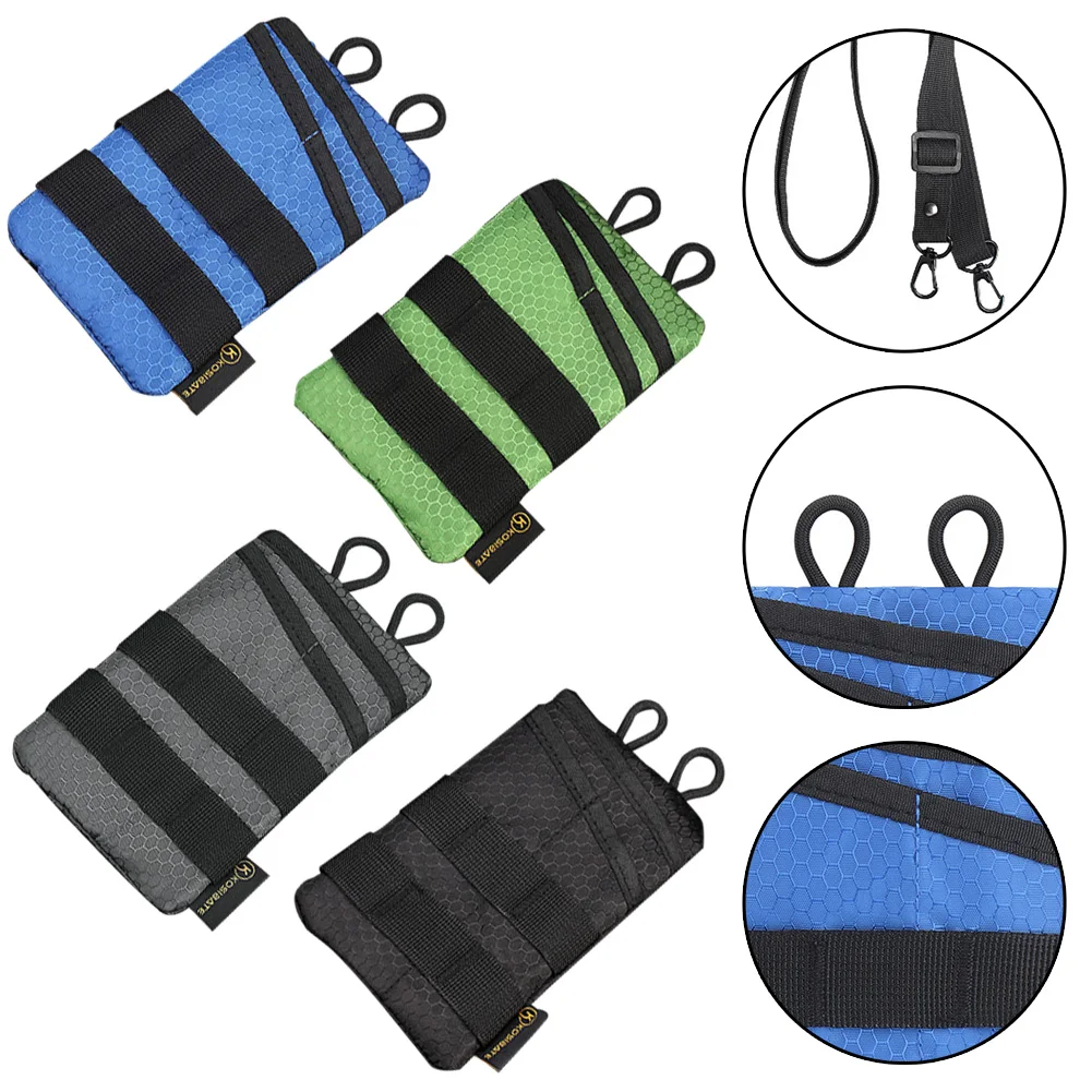 

Tacticals Molle EDC Pouch Outdoor Men Wallet Card Holder Zipper Coin Purse Militar Belt Waist Bag Fanny Pack For Hunting Camping