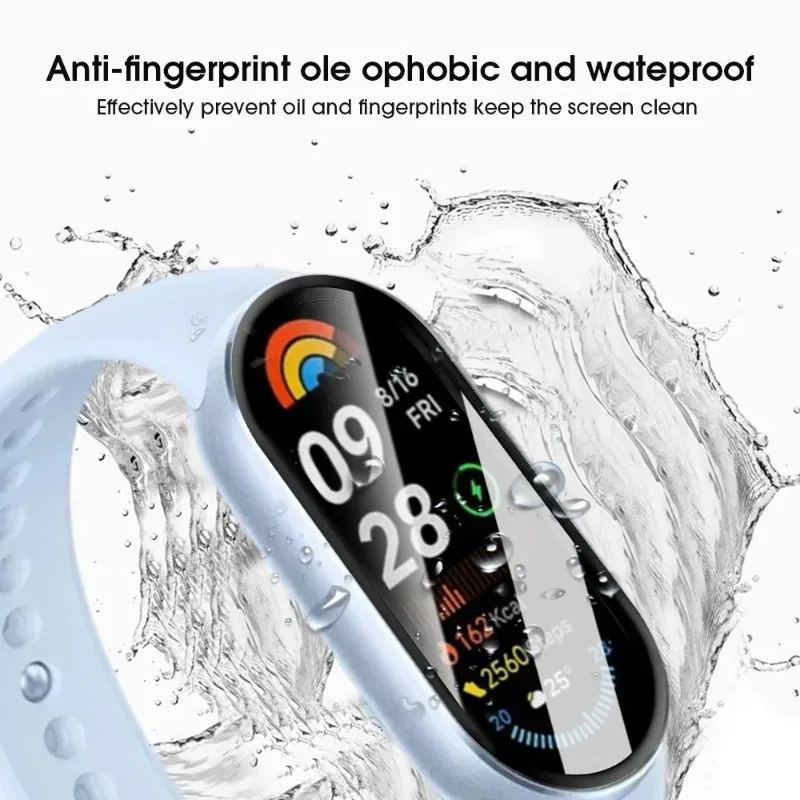3D изогнутая защитная пленка для экрана с мягкими краями Xiaomi Band9 защита