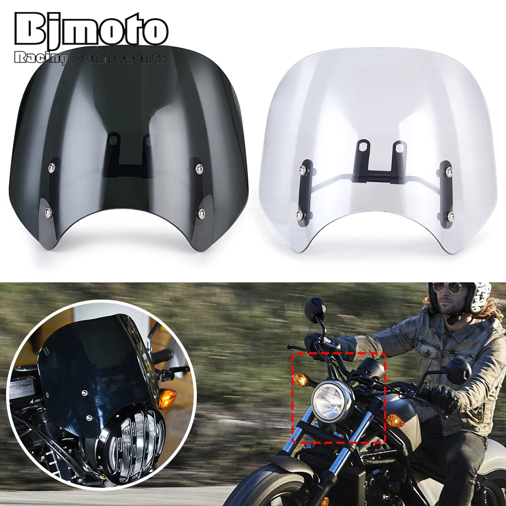 

Ветрозащитный экран для мотоцикла HONDA Rebel CMX 300 500 CMX300 CMX500 2017-2020