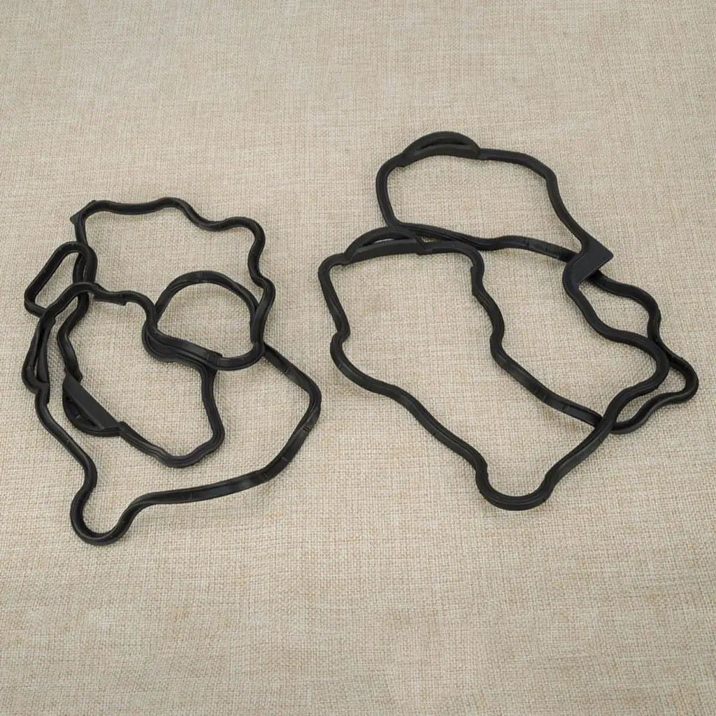 

1 Pair Engine Valve Cover Gasket Seal Kit Fit for Mercedes Benz C240 C280 C320 C32 C43 C55 AMG CL500 ML320 1120160321 1120160221