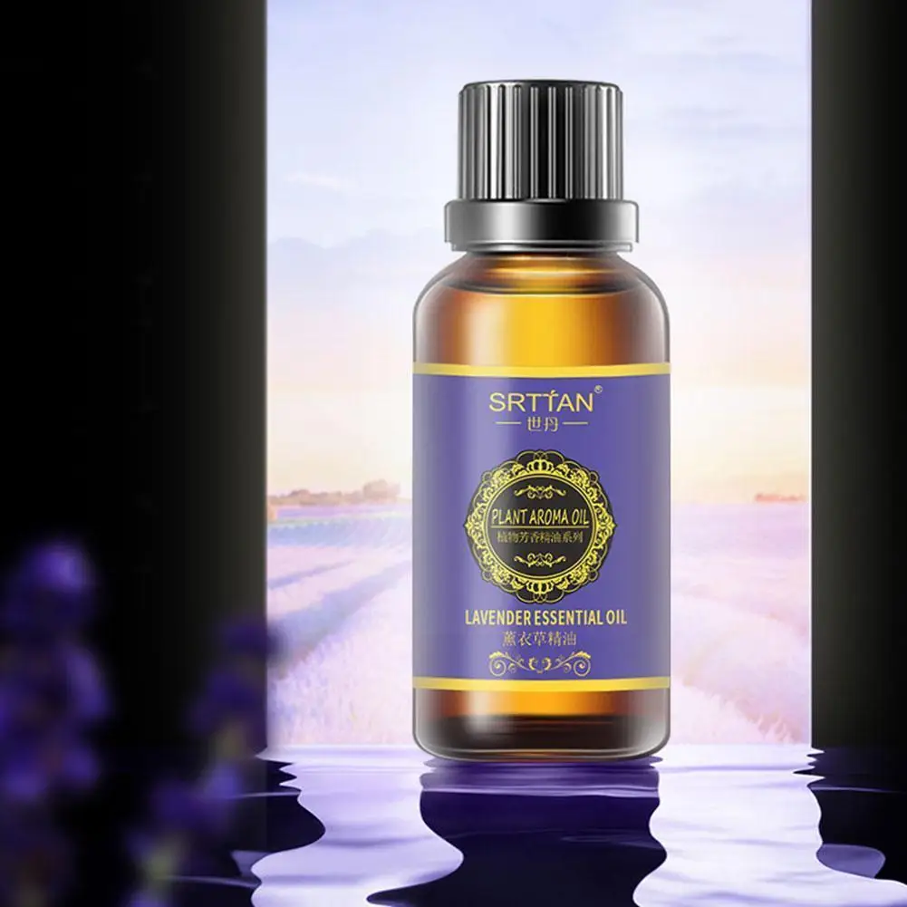 

1pcs New Product Lavender Pure Essential Oil Body Skin 100% Natural Oil Spa Plant 30ml Flowers Body Care Essential Pure Mas U6d7