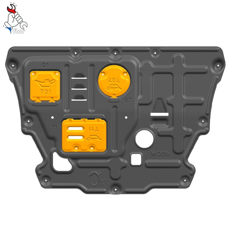 Для Volvo V40 2013-2019 защитная пластина для защитной платы шасси двигателя