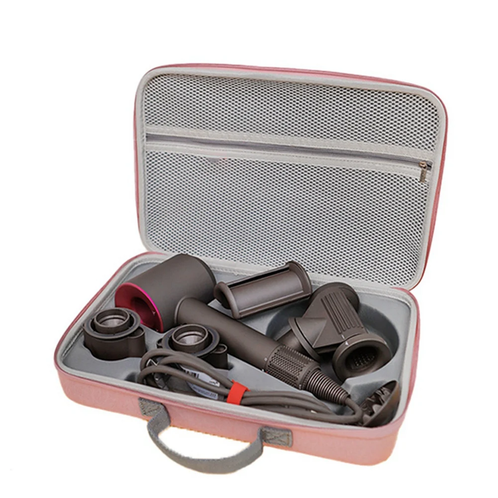 Hair Dryer Storage Bag Waterproof Multi-Functional for HD15/02/03/04/08/12 Leifen Carry Case Black