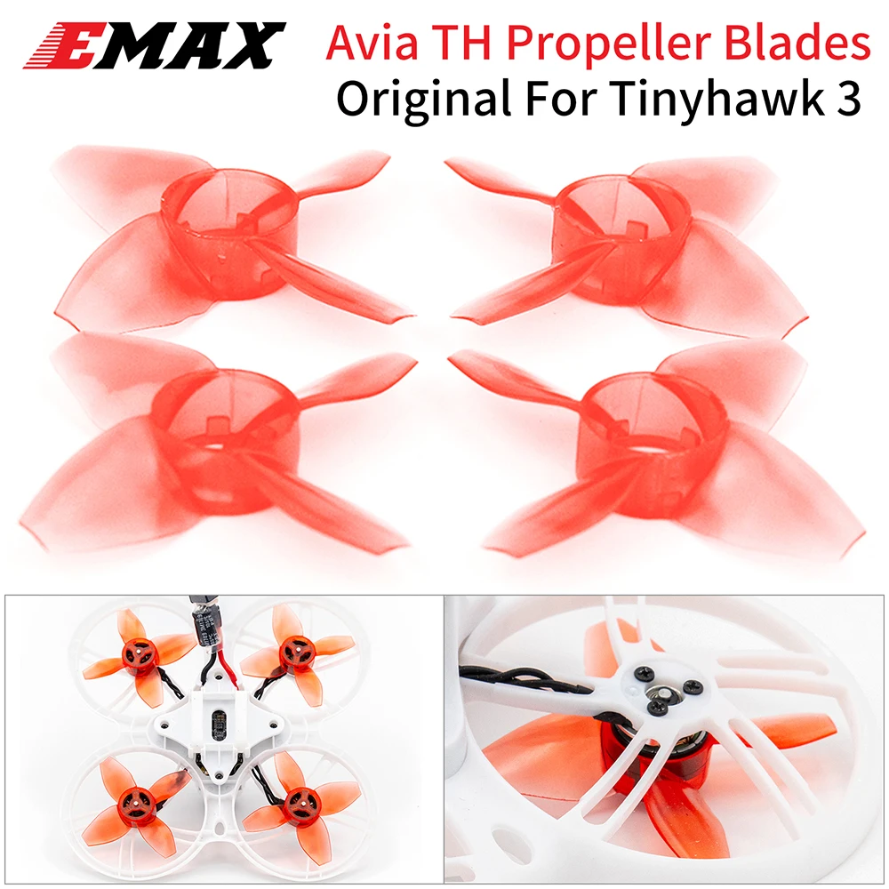 EMAX Avan Tinyhawk 3 Avia TH Propeller Drone Blades Replacement Spare Parts for RC Drones