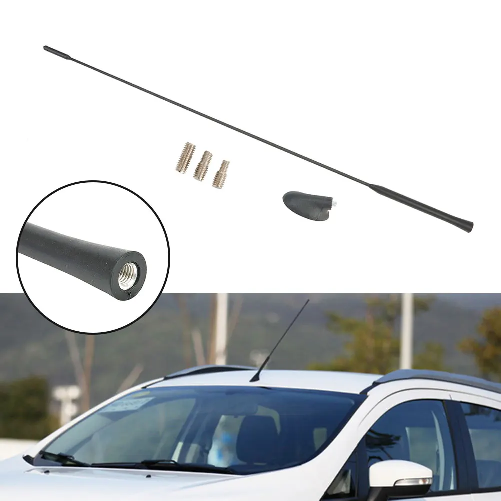 

Antenna Car Antenna With Antenna Base 31x5mm Aerial Base Car Antenna Car Roof Antenna Professional Replacement