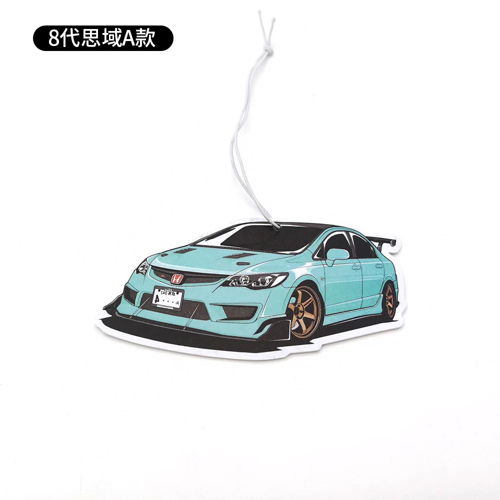 

Автомобильный парфюм, подвеска, освежитель воздуха, внутреннее зеркало заднего вида, подвеска для Tesla Model 3/Y/X Honda Civic Accord, украшение автомобиля