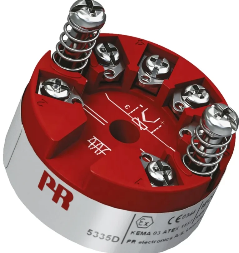 

Новый 2-проводной передатчик серии PR Electronics 5000 с протоколом HART 5335D, датчик температуры 4-20 мА