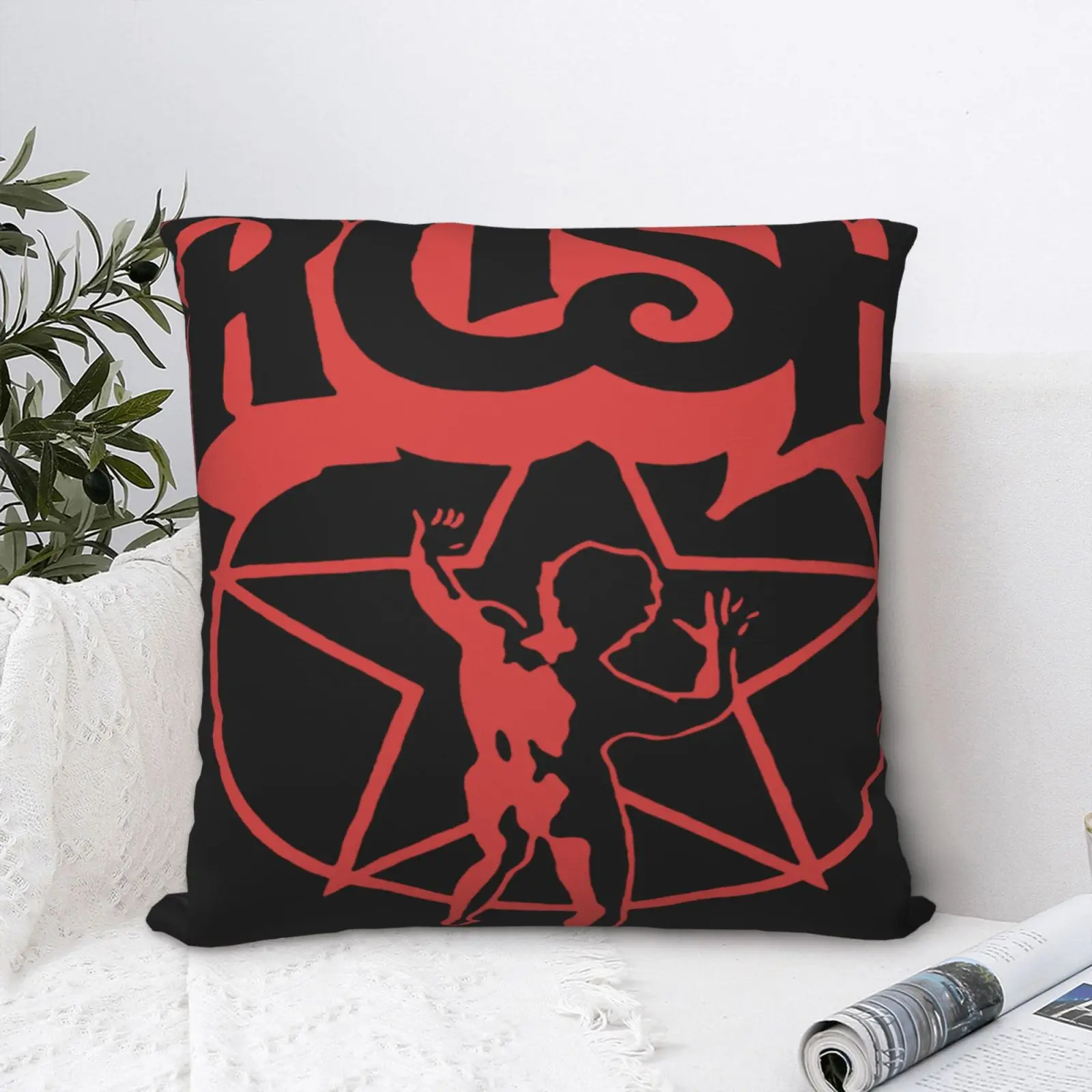 

5499 Rush Band 2020 Grose 5881 Pillow Case Decorative Pillows For Bed For Bedroom Zipper Of Sofa Pillow Decorative Living Room