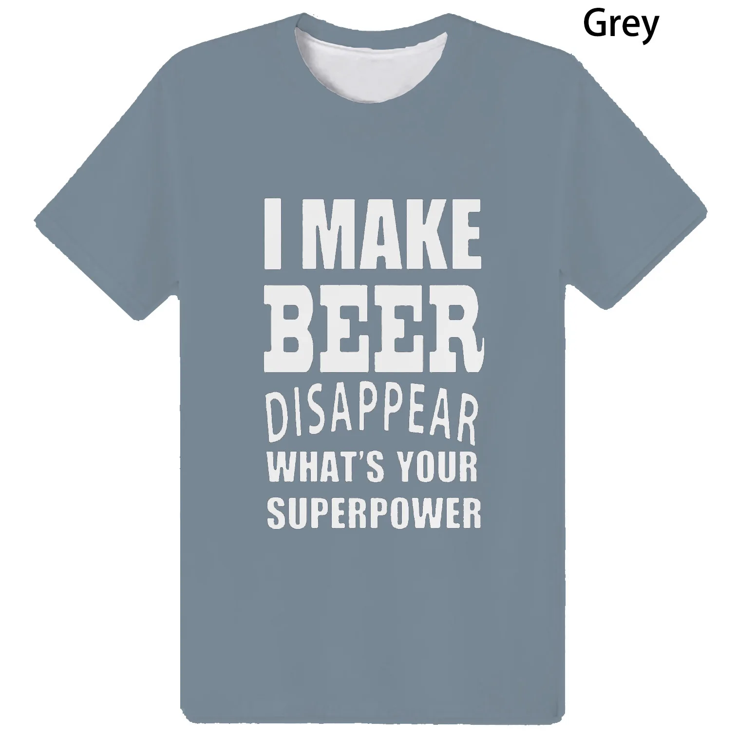 2022 футболка с надписью Я сделаю исчезновение пива как ваша суперсила шутка