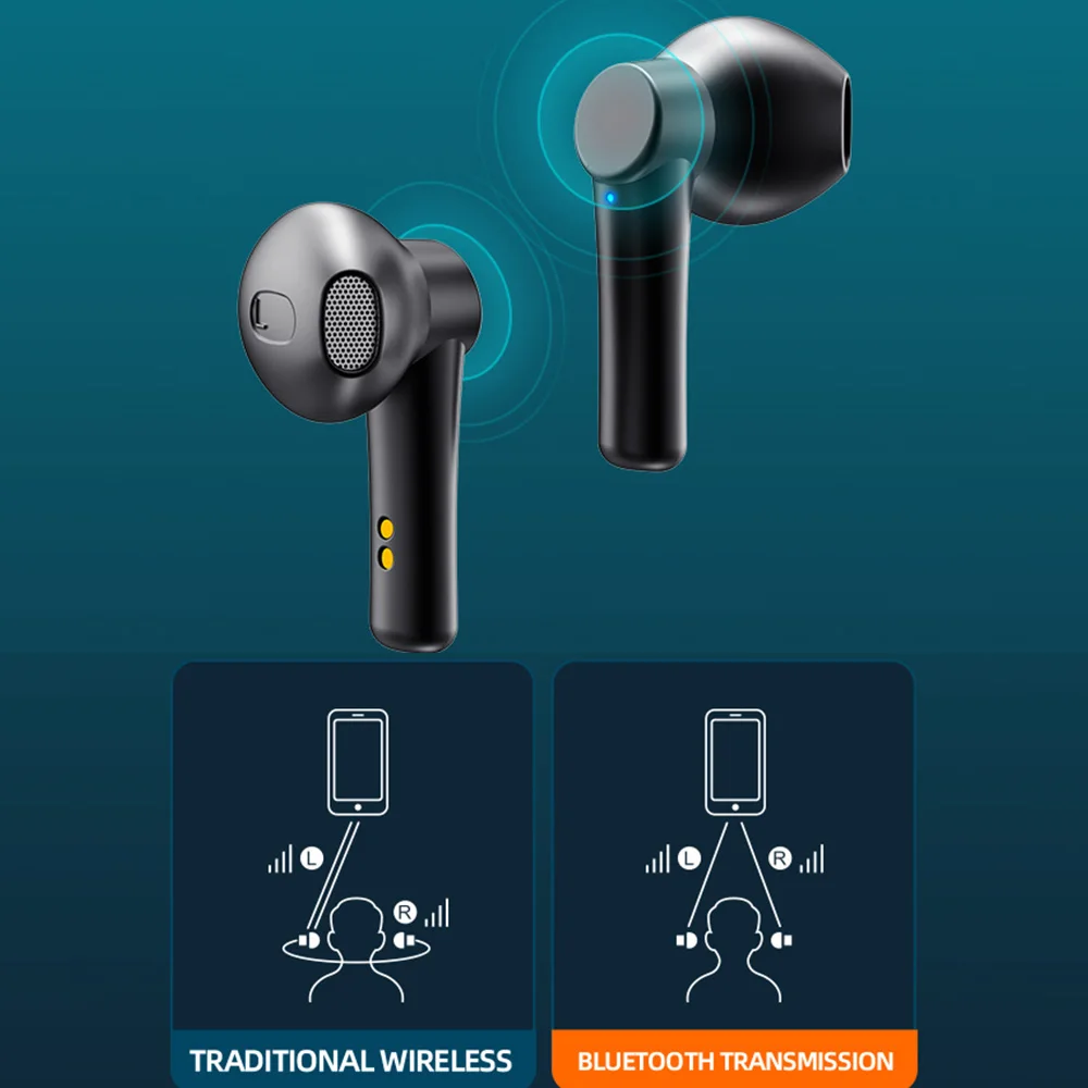 Наушники с LED-подсветкой для Samsung Galaxy S22 Plus 5G S21 Ultra S20 FE S10 Lite S10e S9 S8 с беспроводным управлением прикосновением Bluetooth5.0.