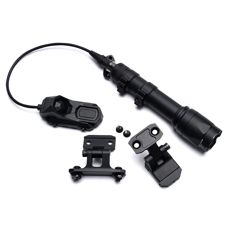 Фото Тактический фонарь Surefire M300 M600 с двойным переключателем AXON, боковое крепление, совместимость с Picatinny M-Lok KEYMOD №2