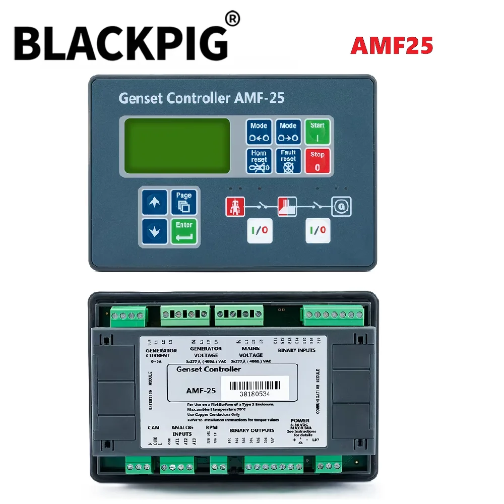 Контроллер дизельного генератора BLACKPIG AMF25/AMF20
