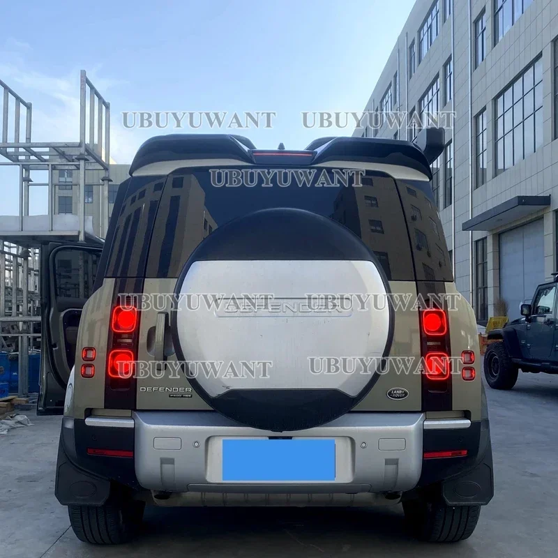 Новый дизайн черный задний спойлер из АБС-пластика крыло для Land Rover Defender 2020 2021 2022