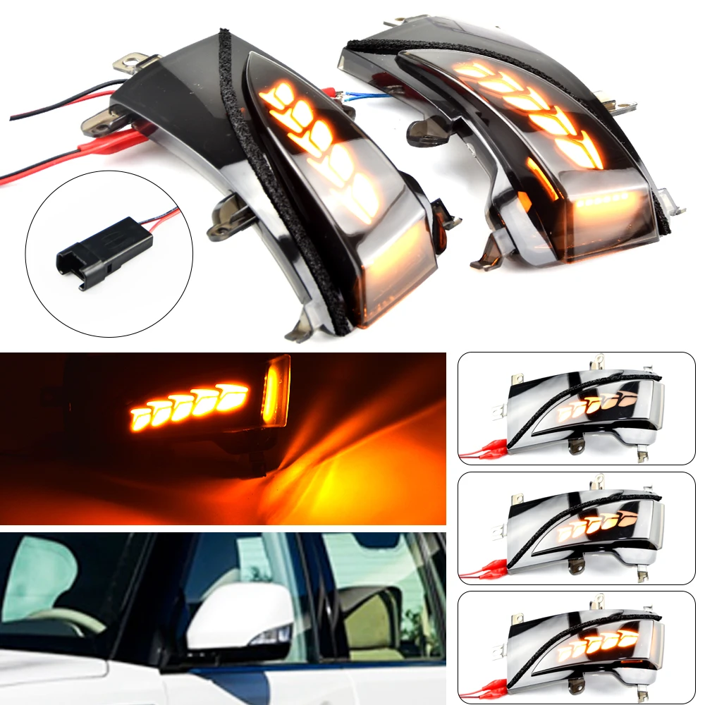 

Dynamic Rearview Mirror Turn Signal Lamp Sequential Flowing Light For Infiniti QX56 QX80 For Nissan Patrol Y62 Armada Quest RE52