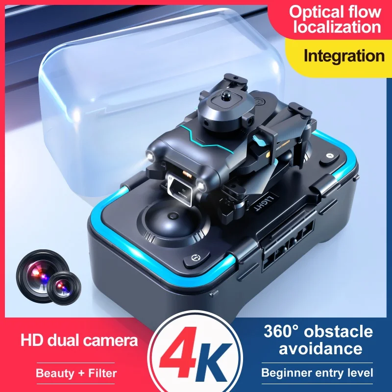 

New S96 Mini Drone Optical Flow Obstacle Avoidance Foldable Quadcopter RC Helicopter Toy 4K HD Professional Camera FPV Dron