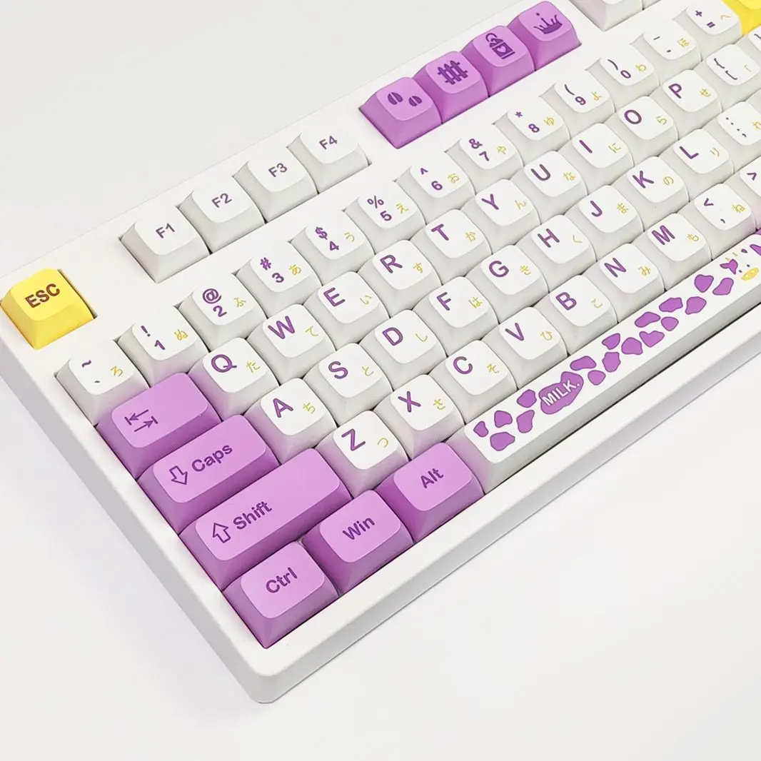 

131 Keys PBT Lovely Keycap XDA Height DIY Personality Keycap For 61/64/87/104/108 Cherry Mx Switches Mechanical Keyboard Keycaps
