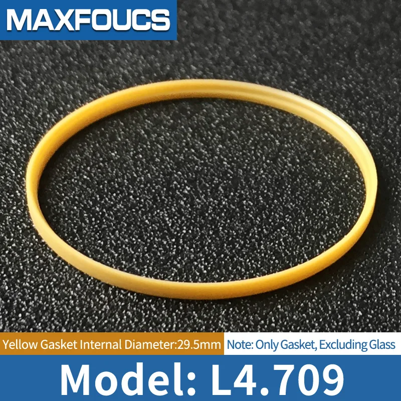 

Прокладка для Longines L4.708.4/L4.709, Передняя прозрачная прокладка, детали для замены аксессуаров