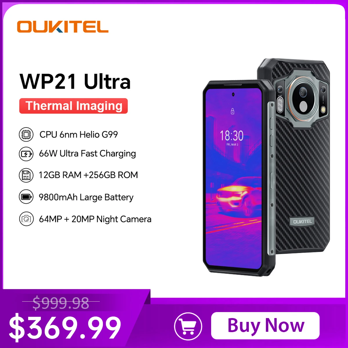 Oukitel Wp21 12 256 Гб Купить