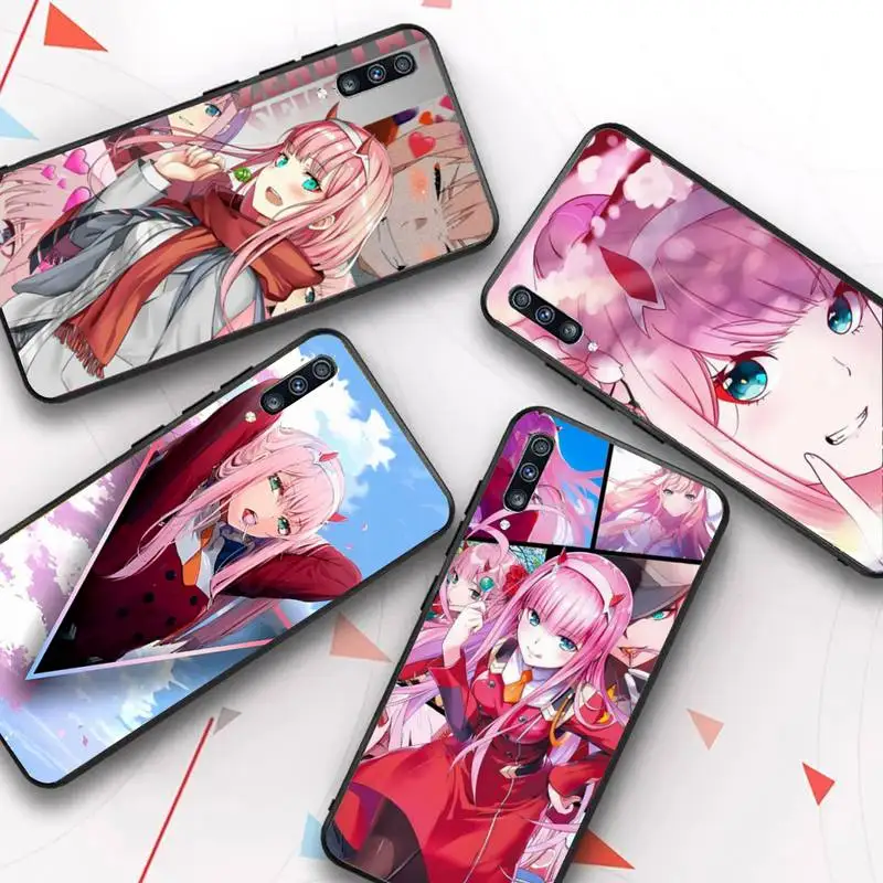 

Zero Two Phone Case for Samsung A51 01 50 71 21S 70 31 40 30 10 20 S E 11 91 A7 A8 2018