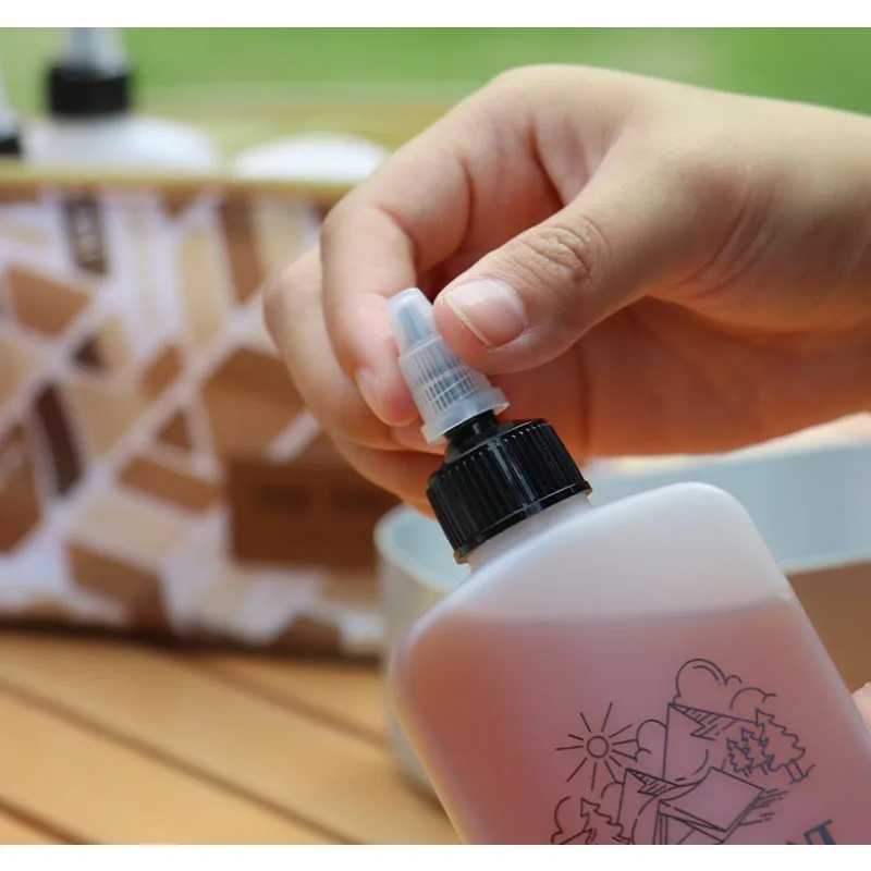 2 шт. уличная бутылка для хранения масла герметичная упаковка портативная уксуса