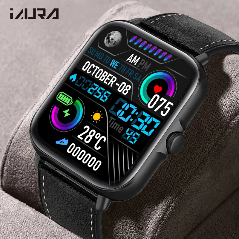 

2022 Smart Watch Men Bluetooth Answer Call Heart Rate Fitness Tracker Watch IP67 Waterproof Smartwatch Women for Android iOS