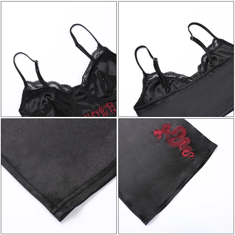 Женский сексуальный комплект из 2 предметов укороченный топ на бретельках с