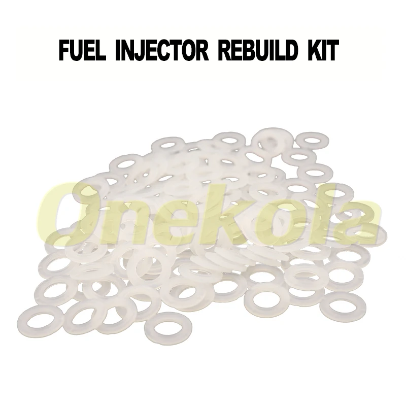 100 шт. комплекты для ремонта топливных форсунок проставка колпачка 13*2 мм