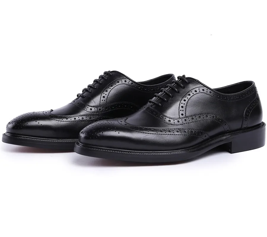 Мужские классические туфли из натуральной кожи