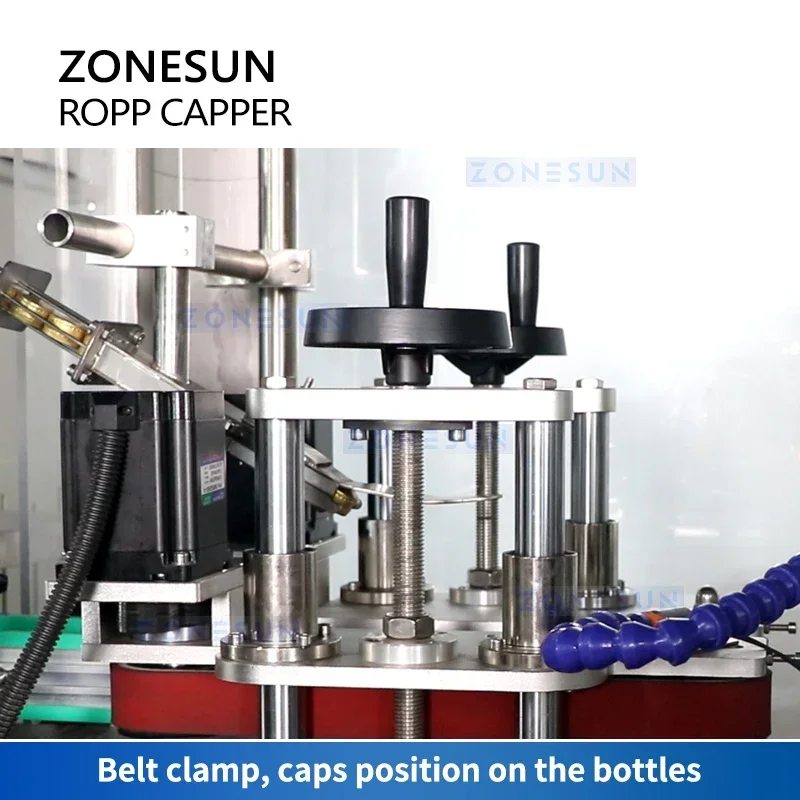ZONESUN Автоматическая укупорочная машина ROPP защищенная от крапельщиков