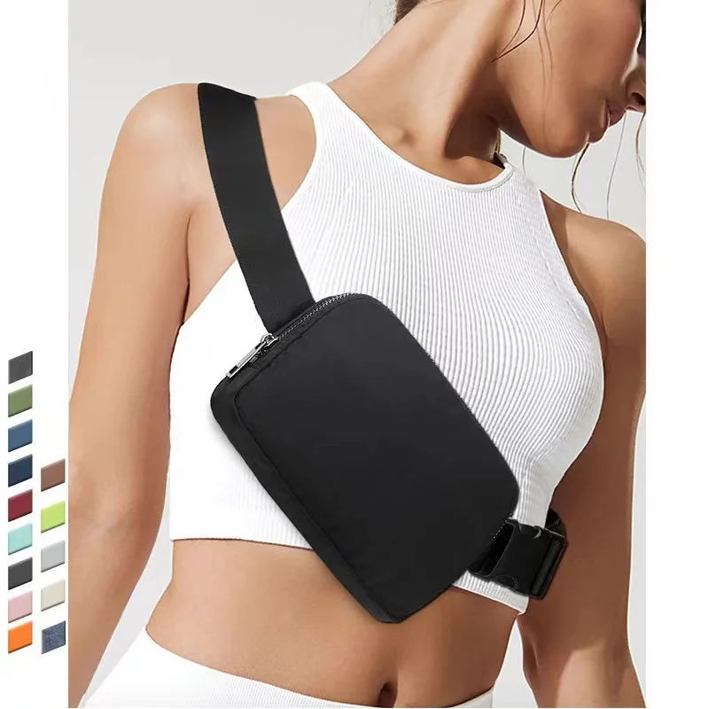 

Fashion Belt Bags Women Waist Pack Bag Zipper Waterproof Fanny Pack Shoulder Crossbody Men Women Phone Bag Ladies Bum Hip Bag