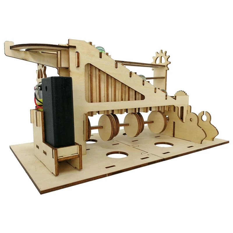 Детский пазл ручной работы Деревянный 3D трехмерный трек-шар |