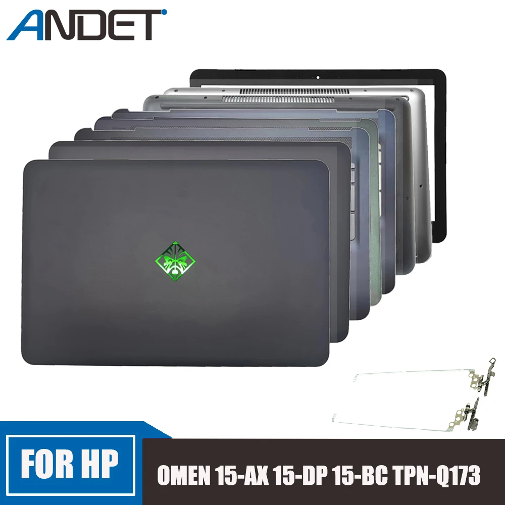

Новинка, задняя крышка для ноутбука HP OMEN 15-AX 15-DP TPN-Q173 G35, передняя петля, Упор для рук, верхняя крышка, нижняя база, нижняя крышка