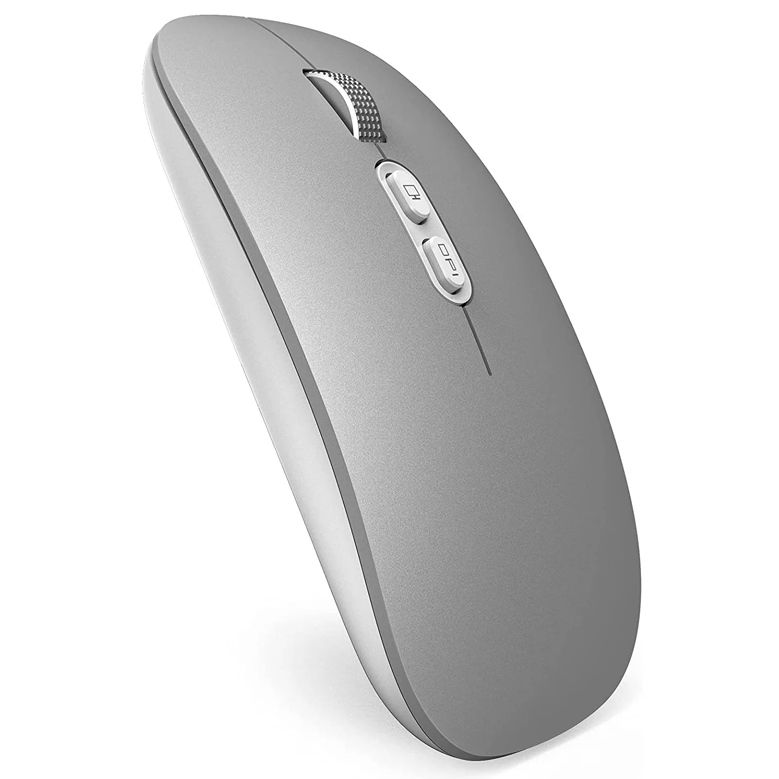 Rechargeable Wireless Mouse Ergonomic Portable Silent Computer 2.4G Mouse for Laptop Android Windows Mac Free shipping Recommend