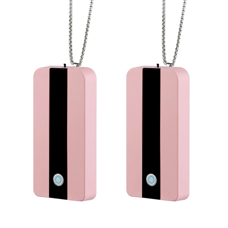 

Mini Carry-on Hanging Neck Negative Ion Air Purifier Portable Air Cleaner Necklace Purifier for Adult Child