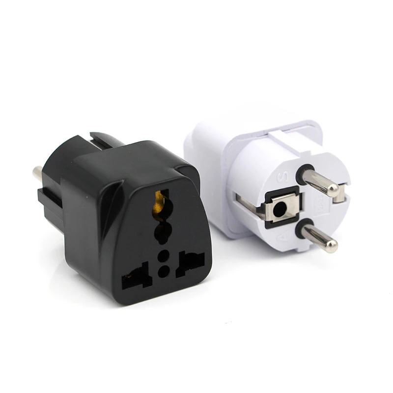 European EU Plug Adapter Japan China American Universal UK US AU To EU AC Travel Power Adapters Converter Electrical Charger images - 6