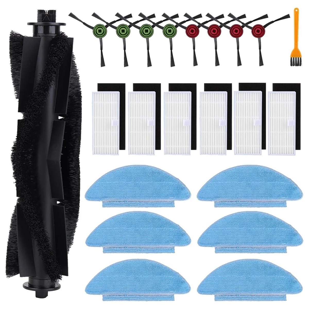 Для Tikom L9000 Lubluelu SL60D Laresar L6 Nex роботизированный пылесос Основная боковая щетка