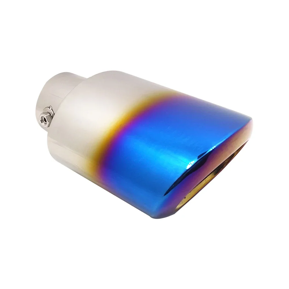 Универсальный хромированный автомобильный глушитель выхлопной трубы из
